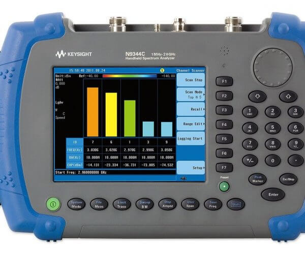 Keysight (formerly Agilent T&M) N9344C Handheld Spectrum Analyzer (HSA), 20 GHz