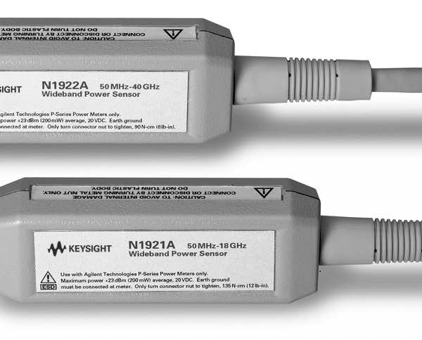 Keysight (formerly Agilent T&M) N1921A P-Series Wideband Power Sensor, 50 MHz To 18 GHz