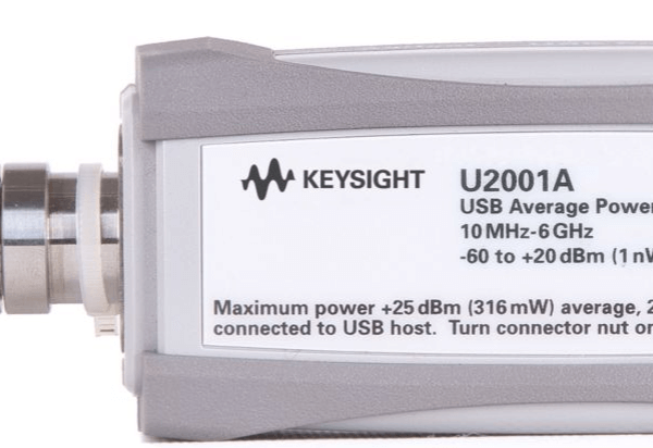 Keysight (formerly Agilent T&M) U2001A 10 MHz – 6 GHz USB Power Sensor